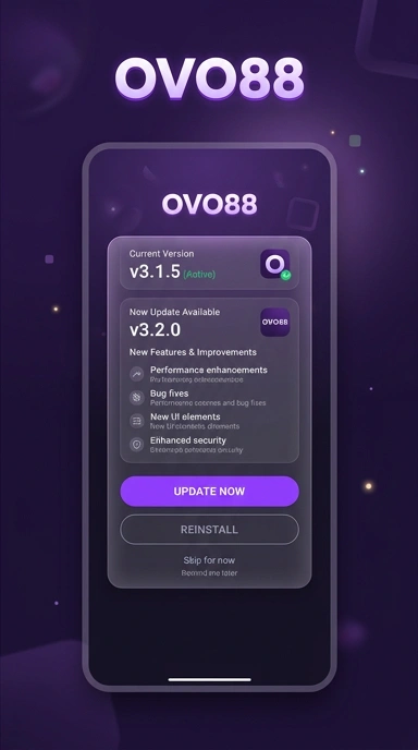 Tampilan riwayat versi ovo88
